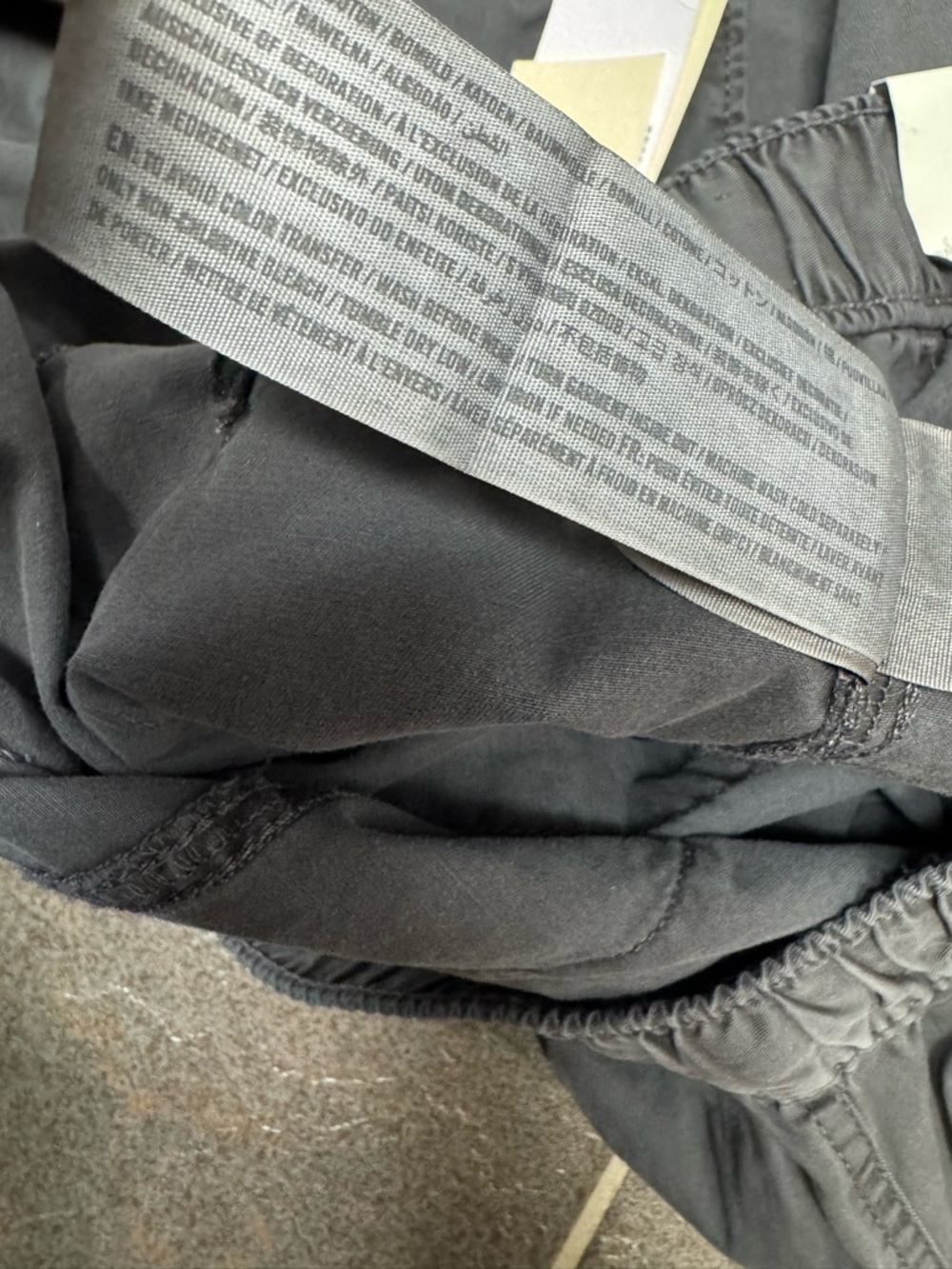 Abercrombie & Fitch Baggy Garment Dyed High Rise Cargo Pants Gray Medium NEW NWT - Picture 9 of 14